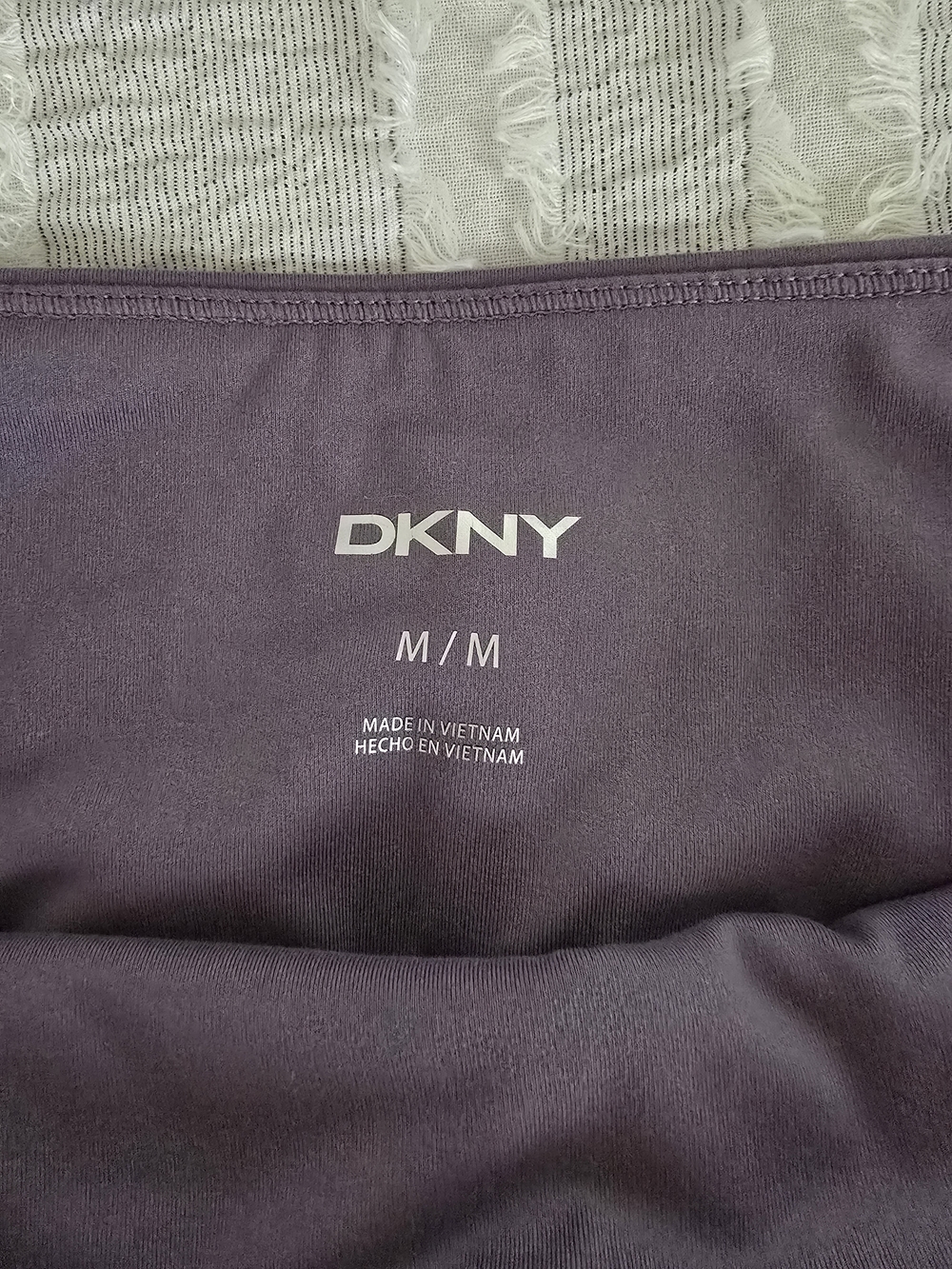 DKNY Women's Leggings in Plum Purple - Picture 2 of 5